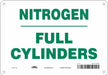 Safety Sign 7 inx10 in Polyethylene