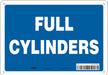 Safety Sign 7 in x 10 in Aluminum