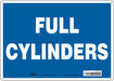 Safety Sign 10 inx14 in Polyethylene