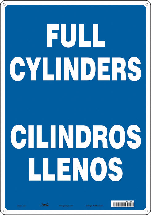 Safety Sign 20 in x 14 in Aluminum