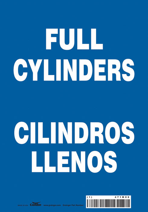 Safety Sign 10 in x 7 in Vinyl
