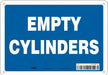 Safety Sign 7 in x 10 in Aluminum