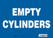 Safety Sign 10 inx14 in Vinyl