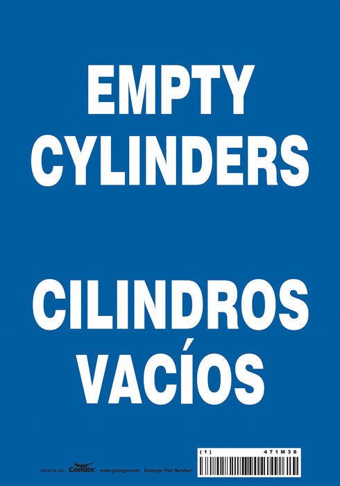 J8583 Safety Sign 10 in x 7 in Vinyl