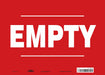 Safety Sign 10 in x 14 in Vinyl