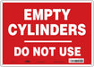 Safety Sign 10 inx14 in Aluminum