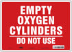J8590 Safety Sign 10 inx14 in Aluminum