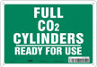 Safety Sign 7 inx10 in Polyethylene