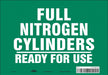 Safety Sign 7 inx10 in Vinyl