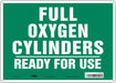 J8597 Safety Sign 10 inx14 in Aluminum