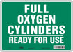 J8597 Safety Sign 10 inx14 in Polyethylene