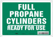 Safety Sign 7 in x 10 in Aluminum
