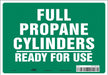 Safety Sign 7 inx10 in Vinyl