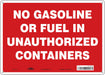 Safety Sign 10 inx14 in Aluminum