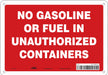 Safety Sign 7 in x 10 in Polyethylene