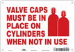 Safety Sign 7 in x 10 in Aluminum