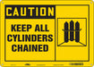 Safety Sign 10 inx14 in Polyethylene