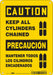 Safety Sign 10 in x 7 in Polyethylene