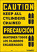 Safety Sign 14 inx10 in Vinyl
