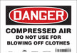 Safety Sign 7 inx10 in Vinyl