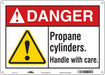 Safety Sign 10 inx14 in Polyethylene