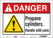 Safety Sign 10 in x 14 in Vinyl
