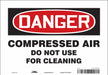 Safety Sign 7 in x 10 in Vinyl