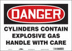 Safety Sign 10 in x 14 in Vinyl
