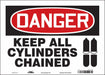 Safety Sign 10 in x 14 in Vinyl