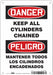 Safety Sign 10 inx7 in Aluminum