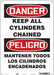 Safety Sign 14 in x 10 in Polyethylene