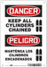 Safety Sign 10 in x 7 in Polyethylene
