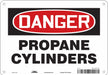Safety Sign 7 inx10 in Polyethylene