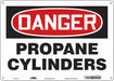 Safety Sign 10 inx14 in Polyethylene