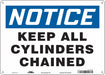 Safety Sign 10 inx14 in Aluminum