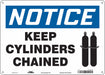 Safety Sign 10 inx14 in Aluminum