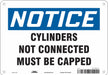 Safety Sign 7 in x 10 in Polyethylene