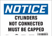 Safety Sign 7 in x 10 in Vinyl