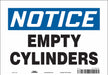 Safety Sign 7 inx10 in Vinyl