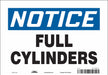 Safety Sign 7 inx10 in Polyethylene