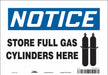 Safety Sign 7 inx10 in Vinyl