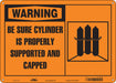 Safety Sign 10 inx14 in Aluminum