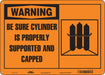 Safety Sign 10 in x 14 in Polyethylene