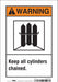 Safety Sign 10 in x 7 in Vinyl