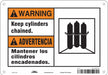 Safety Sign 7 in x 10 in Polyethylene