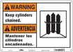 Safety Sign 10 inx14 in Polyethylene