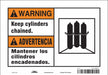 Safety Sign 7 inx10 in Vinyl