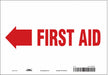 Safety Sign 7 in x 10 in Vinyl