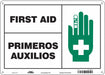 Safety Sign 10 in x 14 in Polyethylene