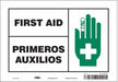 Safety Sign 7 in x 10 in Vinyl